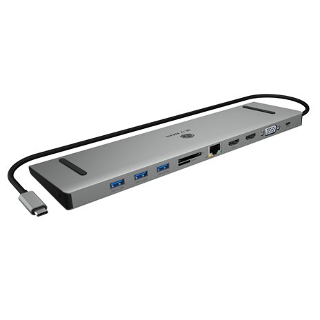 RaidSonic ICY BOX IB-DK2106a-CPD 11-in-1 DockingStation