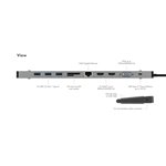 RaidSonic ICY BOX IB-DK2106a-CPD 11-in-1 DockingStation