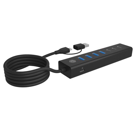 Raidsonic ICY BOX IB-HUB1737-C3 7-Port USB 3.2 Gen 1 Hub