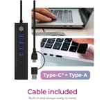 Raidsonic ICY BOX IB-HUB1737-C3 7-Port USB 3.2 Gen 1 Hub