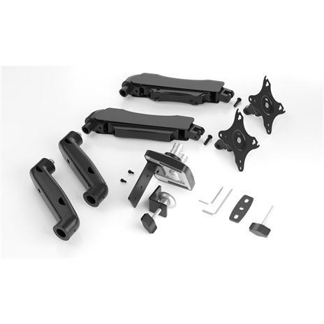 Raidsonic IB-MS204-T braccio monitor per due monitor