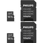 Philips MicroSDXC 2-Pack    64GB Class 10 UHS-I U1 incl. Ada