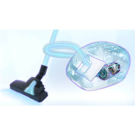 Bosch BGB 75XSIL ProSilence Serie 8, bian.