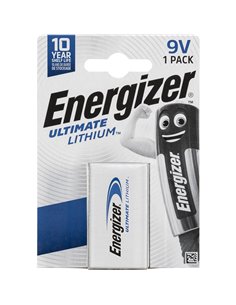 ENERGIZER Ultimate Lithium 9V Block 1er Blister