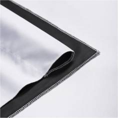 walimex pro sfondo stoffa 2in1, 2,85x6m, nero/bianco