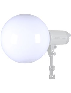 walimex diffusore sferico 40 cm con attacco universale