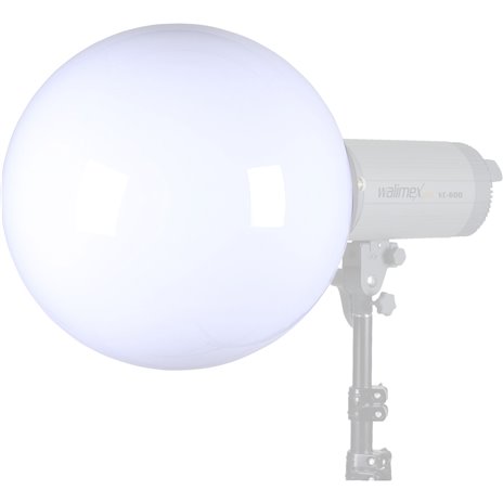 walimex diffusore sferico 40 cm con attacco universale