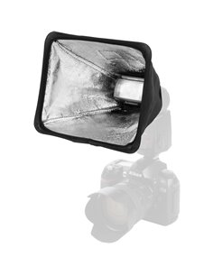 walimex universale Softbox 15x20 cm per Flash compatti