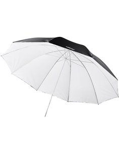 walimex 2in1  150cm  Reflex-& Translucent ombrello  bianco
