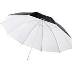 walimex 2in1  150cm  Reflex-& Translucent ombrello  bianco