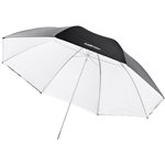 walimex 2in1   84cm  Reflex-& Translucent ombrello   bianco