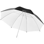 walimex pro ombrello riflettente nero/bianco, 109cm