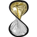 walimex Riflettore doppio argento/oro, 30cm