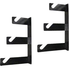 walimex supporto a muro per fondali, set di 2 pz.