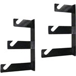 walimex supporto a muro per fondali, set di 2 pz.