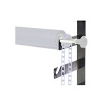 walimex supporto a muro per fondali, set di 2 pz.