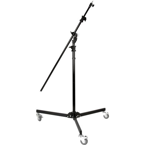 walimex treppiede a giraffa con rotelle