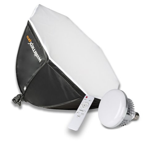 Walimex pro LED 45W Octagon Ø65cm Bi color