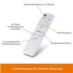 Walimex pro LED 45W Octagon Ø65cm Bi color