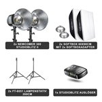 Walimex pro Newcomer 300 II kit Double