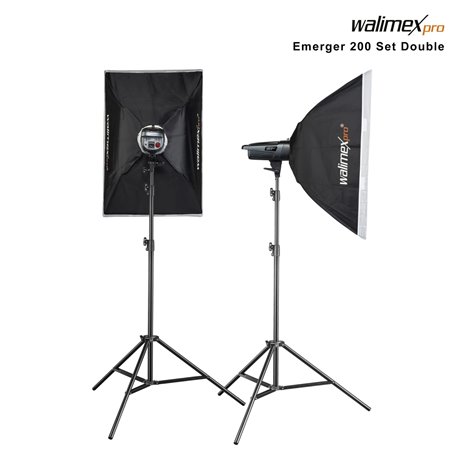 Walimex pro Emerger 200 kit Double