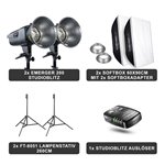 Walimex pro Emerger 200 kit Double