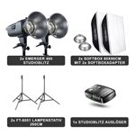 Walimex pro Emerger 400 kit Double