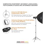 Walimex pro Stager 400 HSS kit Single