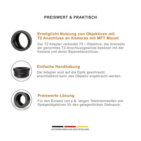 walimex pro T2 obiettivo p. MFT