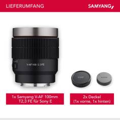 Samyang V-AF T 2,3/100 FE Sony E 2