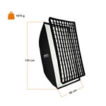 walimex pro Softbox Essential 80x120