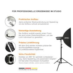 walimex pro Softbox Essential Striplight 22x90 2