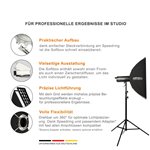 walimex pro Softbox Essential Striplight 22x90