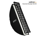 walimex pro Softbox Essential Striplight 30x120