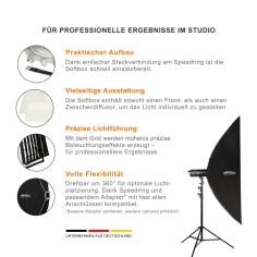 walimex pro Softbox Essential Striplight 40x180 2