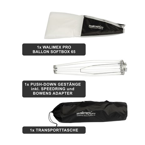 walimex pro Softbox Essential Ballon 65
