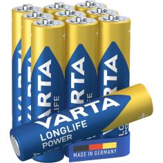 1x10 Varta Longlife Power Micro AAA LR 03            0490312 2