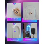 Govee Neon Rope Light 2 Clips 5 pcs White