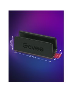 Govee Neon Rope Light 2 Bracket 20 pcs Black 2