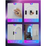 Govee Neon Rope Light 2 Bracket 20 pcs Black