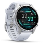 Garmin fenix 8 (43mm) bianco pietra/argento
