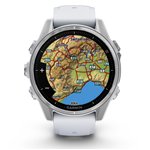 Garmin fenix 8 (43mm) bianco pietra/argento