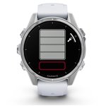 Garmin fenix 8 (43mm) bianco pietra/argento