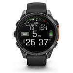 Garmin fenix 8 (47mm) nero/grigio ardesia