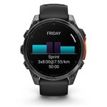 Garmin fenix 8 (47mm) nero/grigio ardesia