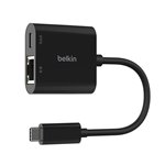 Belkin Connect USB-C Ethernet Adapter 100W PD black INC019bt