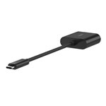 Belkin Connect USB-C Ethernet Adapter 100W PD black INC019bt