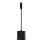Belkin Connect USB-C Ethernet Adapter 100W PD black INC019bt
