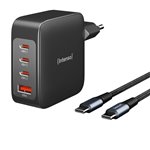Intenso Power Adapter W140 SET 2x USB-C 1x USB-A inkl. Kabel