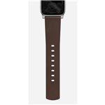 Nomad Strap Modern Leather Brown Connector Silver 38/40/41 m